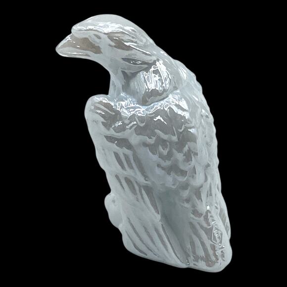 Boyds Glass Bernie the Eagle Figurine 1992 Columbus White Carnival - B465 - Picture 13 of 13